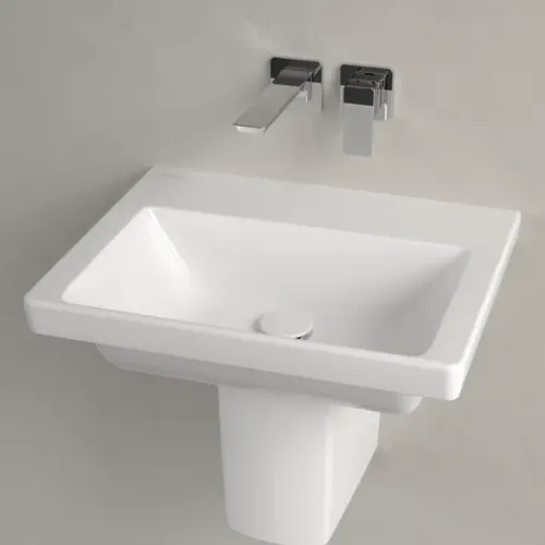 Villeroy & Boch Subway 3.0 Pаковина, 550 x 440 x 165 mm, Альпийский белый, без перелива 4A705801