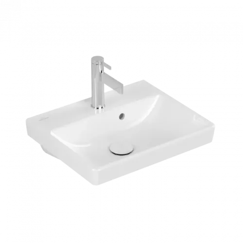 Villeroy & Boch Avento Раковина компактная, 450 x 370 x 180 mm, Альпийский белый, с переливом 73584501