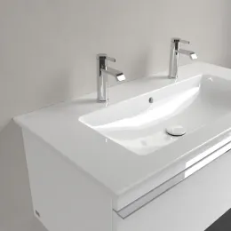 Villeroy & Boch Venticello Pаковина для установки на тумбу, 1000 x 500 x 170 mm, Альпийский белый CeramicPlus, с переливом 4104AKR1