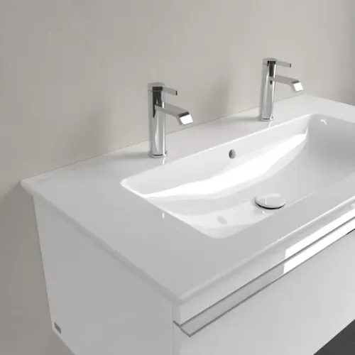 Villeroy & Boch Venticello Pаковина для установки на тумбу, 1000 x 500 x 170 mm, Альпийский белый CeramicPlus, с переливом 4104AKR1