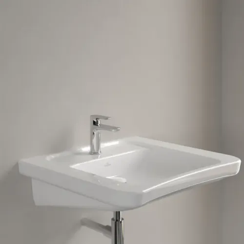Villeroy & Boch ViCare Pаковина ViCare, 650 x 550 x 190 mm, Альпийский белый, без перелива 51786801