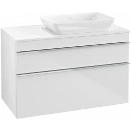 Villeroy & Boch Venticello Тумба под раковину, 2 выдвижных ящика, 957 x 606 x 502 mm, Glossy White / Glossy White A94301DH
