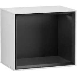Villeroy & Boch Finion Стеллаж, с подсветкой, 418 x 340 x 270 mm, White Matt Lacquer / Black Matt Lacquer G580PDMT