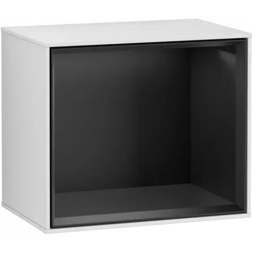 Villeroy & Boch Finion Стеллаж, с подсветкой, 418 x 340 x 270 mm, White Matt Lacquer / Black Matt Lacquer G580PDMT