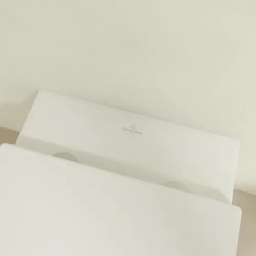 Villeroy & Boch Subway 3.0 Унитаз с открытым смывным краем, настенный, с TwistFlush, Альпийский белый CeramicPlus 4670T0R1