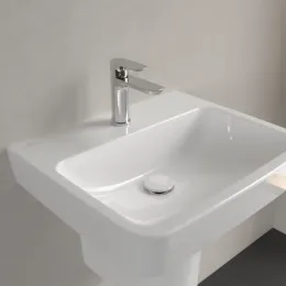 Villeroy & Boch O.novo Pаковина, 550 x 460 x 175 mm, Альпийский белый, без перелива 4A415601