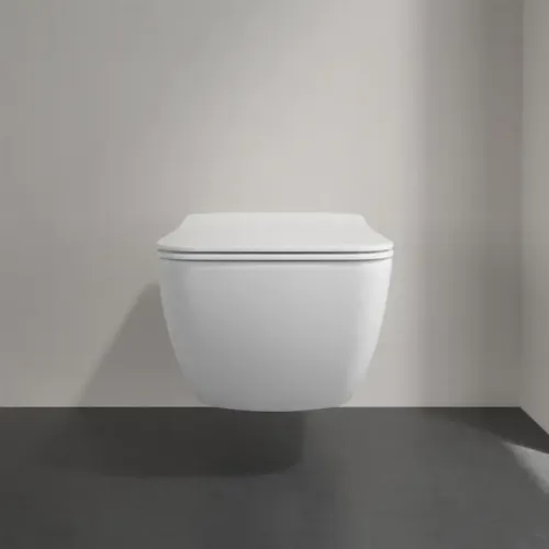 Villeroy & Boch Venticello Унитаз с открытым смывным краем, настенный, Альпийский белый 4611R001