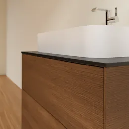 Villeroy & Boch Finion Тумба под раковину, 2 выдвижных ящика, 800 x 603 x 501 mm, Walnut Veneer F34200GN