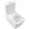 Villeroy & Boch Venticello Унитаз-компакт с открытым смывным краем, напольный, Альпийский белый 4612R001