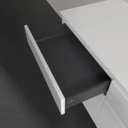 Villeroy & Boch Legato Тумба под раковину, 4 выдвижных ящика, 1200 x 550 x 500 mm, Glossy White / Glossy White B58200DH