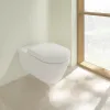 Villeroy & Boch ViCare Унитаз с открытым смывным краем ViCare, настенный, Альпийский белый 5649R001