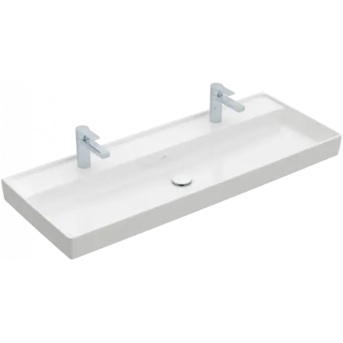 Villeroy & Boch Collaro Pаковина для установки на тумбу, 1200 x 470 x 160 mm, Альпийский белый, без перелива 4A33C101