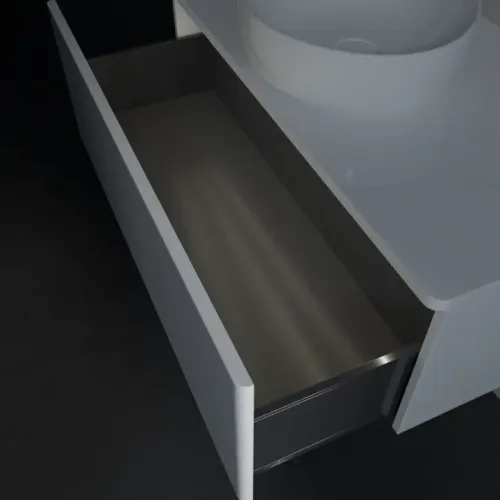 Villeroy & Boch Antao Тумба под раковину, с подсветкой, 1 выдвижной ящик, 1000 x 360 x 500 mm, лицевая поверхность без текстурированной отделки, Glossy White Lacquer / Glossy White Lacquer L31010GF