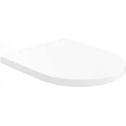 Villeroy & Boch Subway 3.0 Сиденье с крышкой для унитаза, с функцией автоматического опускания (SoftClosing), со снимаемым сиденьем (QuickRelease), Альпийский белый AntiBac 8M42S1T1
