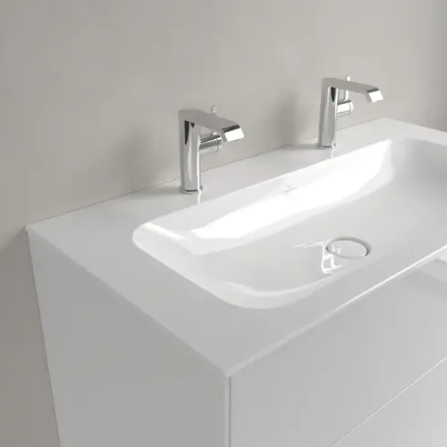 Villeroy & Boch Finion Pаковина для установки на тумбу, 1000 x 500 x 160 mm, Альпийский белый CeramicPlus, без перелива, нешлифованный 4164A1R1