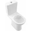 Villeroy & Boch O.novo Унитаз-компакт с открытым смывным краем, напольный, Альпийский белый 5661R001