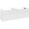 Villeroy & Boch Collaro Тумба под раковину, 4 выдвижных ящика, 1600 x 548 x 500 mm, Glossy White / Glossy White C02400DH
