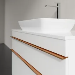 Villeroy & Boch Venticello Тумба под раковину, 2 выдвижных ящика, 957 x 606 x 502 mm, Glossy White / Glossy White A94105DH