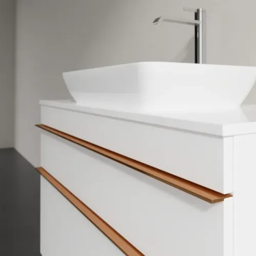 Villeroy & Boch Venticello Тумба под раковину, 2 выдвижных ящика, 957 x 606 x 502 mm, Glossy White / Glossy White A94105DH