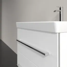 Villeroy & Boch Avento Тумба под раковину, 2 выдвижных ящика, 580 x 514 x 484 mm, Стекло белое A88900B4