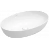 Villeroy & Boch Artis Раковина для установки на столешницу, 610 x 410 x 130 mm, Альпийский белый, без перелива 41986101