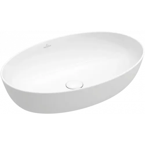 Villeroy & Boch Artis Раковина для установки на столешницу, 610 x 410 x 130 mm, Альпийский белый, без перелива 41986101