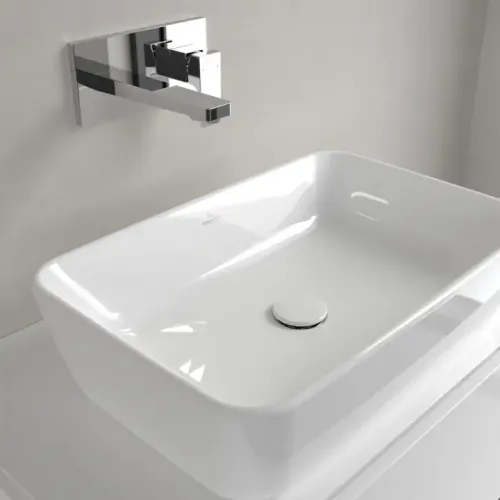 Villeroy & Boch Architectura Раковина для установки на столешницу, 600 x 405 x 155 mm, Альпийский белый, с переливом 5A276001