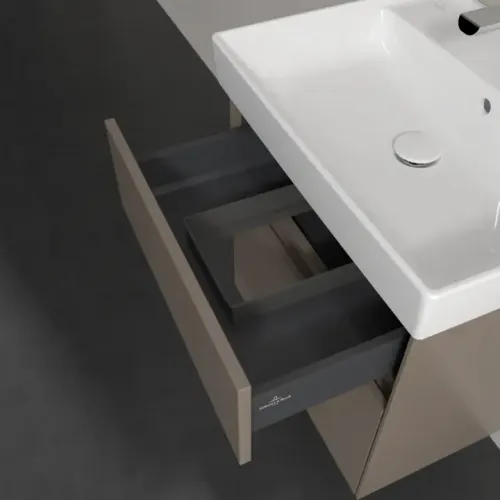 Villeroy & Boch Collaro Тумба под раковину, 2 выдвижных ящика, 554 x 546 x 444 mm, Truffle Grey C00800VG