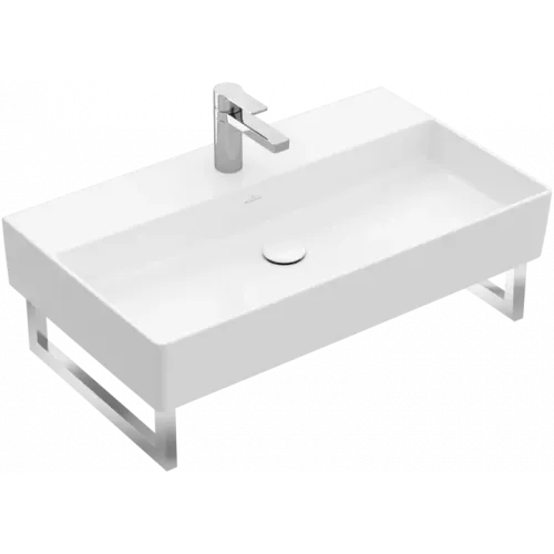 Villeroy & Boch Memento 2.0 Pаковина, 800 x 470 x 140 mm, Альпийский белый, без перелива 4A228101