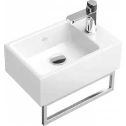 Villeroy & Boch Memento Держатель для полотенец, 345 x 20 x 100 mm, нержавеющая сталь полированная 874934D7