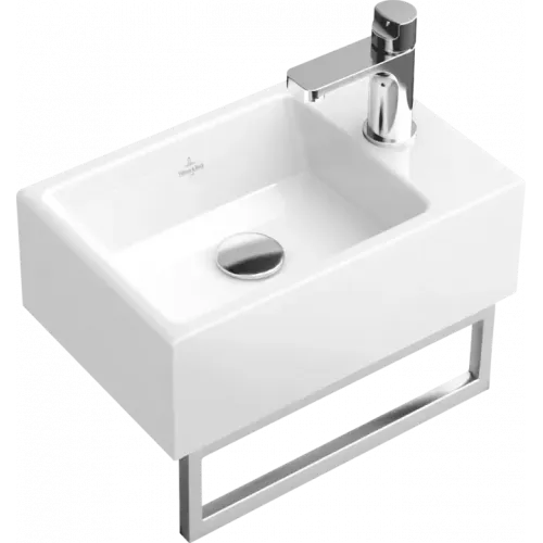 Villeroy & Boch Memento Держатель для полотенец, 345 x 20 x 100 mm, нержавеющая сталь полированная 874934D7