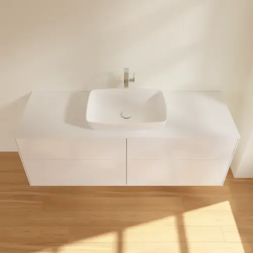 Villeroy & Boch Finion Тумба под раковину, 4 выдвижных ящика, 1600 x 603 x 501 mm, Glossy White Lacquer F85100GF