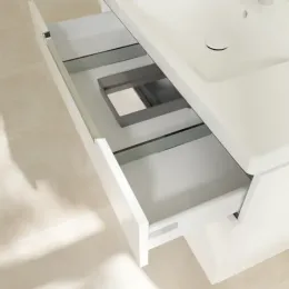 Villeroy & Boch Subway 2.0 Тумба под раковину, 2 выдвижных ящика, 987 x 590 x 449 mm, Glossy White A91510DH