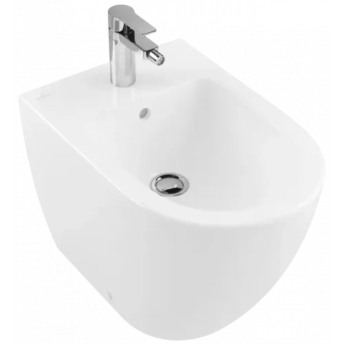 Villeroy & Boch Subway 2.0 Биде, напольный, 375 x 560 mm, Альпийский белый 54010001