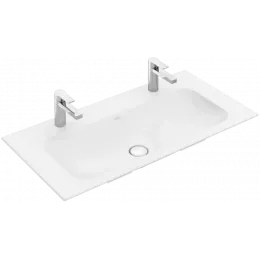 Villeroy & Boch Finion Pаковина для установки на тумбу, 1000 x 500 x 160 mm, Альпийский белый CeramicPlus, без перелива, нешлифованный 4164A1R1