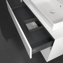 Villeroy & Boch Collaro Тумба под раковину, с подсветкой, 2 выдвижных ящика, 1000 x 548 x 500 mm, Glossy White / Glossy White C018B0DH