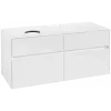 Villeroy & Boch Collaro Тумба под раковину, 4 выдвижных ящика, 1200 x 548 x 500 mm, Glossy White / Glossy White C04200DH