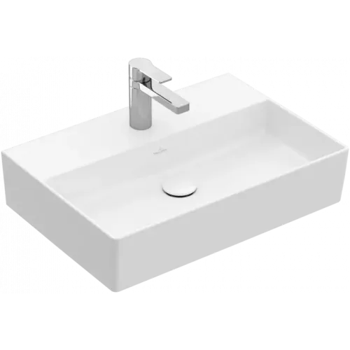 Villeroy & Boch Memento 2.0 Pаковина, 600 x 420 x 135 mm, Альпийский белый, без перелива, шлифованный 4A226L01