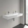 Villeroy & Boch Memento 2.0 Pаковина, 1200 x 470 x 150 mm, Альпийский белый CeramicPlus, с переливом, шлифованный 4A22CKR1