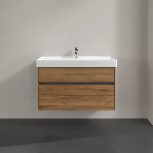 Villeroy & Boch Collaro Тумба под раковину, 2 выдвижных ящика, 954 x 546 x 444 mm, Oak Kansas C01100RH
