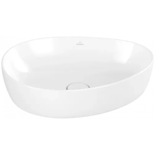 Villeroy & Boch Antao Раковина для установки на столешницу, 510 x 400 x 146 mm, Альпийский белый CeramicPlus, без перелива 4A7351R1