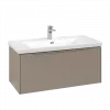 Villeroy & Boch Subway 3.0 Тумба под раковину, с подсветкой, 1 выдвижной ящик, 973 x 429 x 478 mm, Taupe C569L2VM