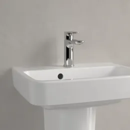 Villeroy & Boch O.novo Раковина компактная, 500 x 370 x 160 mm, Альпийский белый CeramicPlus, с переливом 434450R1