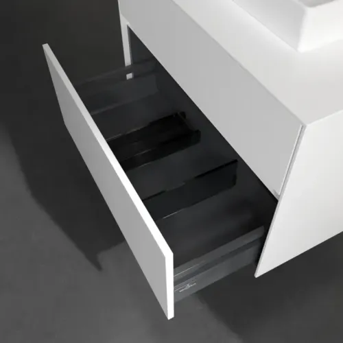 Villeroy & Boch Collaro Тумба под раковину, 2 выдвижных ящика, 800 x 548 x 500 mm, White Matt / White Matt C06900MS