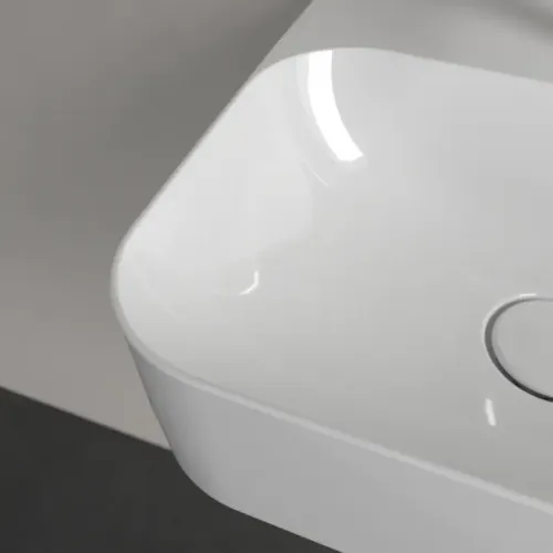 Villeroy & Boch Finion Раковина компактная, 430 x 390 x 140 mm, Альпийский белый CeramicPlus, без перелива 436443R1