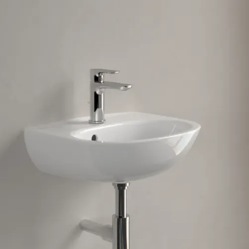 Villeroy & Boch O.novo Раковина компактная, 450 x 360 x 160 mm, Альпийский белый, с переливом 43404501