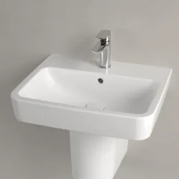 Villeroy & Boch O.novo Pаковина, 550 x 460 x 175 mm, Альпийский белый, с переливом 4A415501