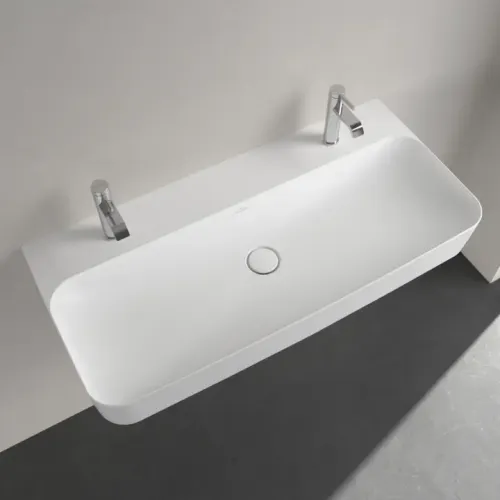 Villeroy & Boch Finion Pаковина, 1000 x 470 x 165 mm, Stone White CeramicPlus, без перелива 4168A1RW