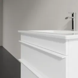 Villeroy & Boch Venticello Тумба под раковину, 2 выдвижных ящика, 553 x 590 x 502 mm, Glossy White / Glossy White A92302DH