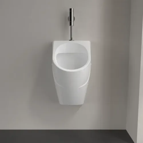 Villeroy & Boch O.novo Писсуар, без крышки, Подвод воды сверху, 335 x 320 mm, Альпийский белый 75230001